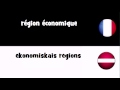 Traduction en 20 langues  rgion conomique