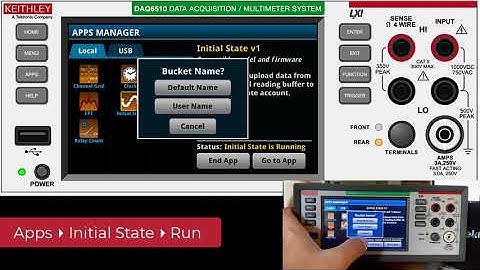 Remote Monitoring & Alarming with Keithley DAQ/DMM & Initial State