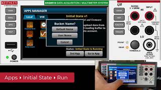 Remote Monitoring & Alarming with Keithley DAQ/DMM & Initial State