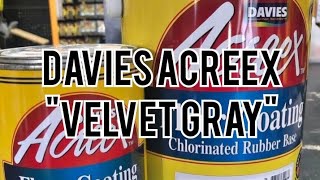 Davies acreex floorcoating ( velvet gray)