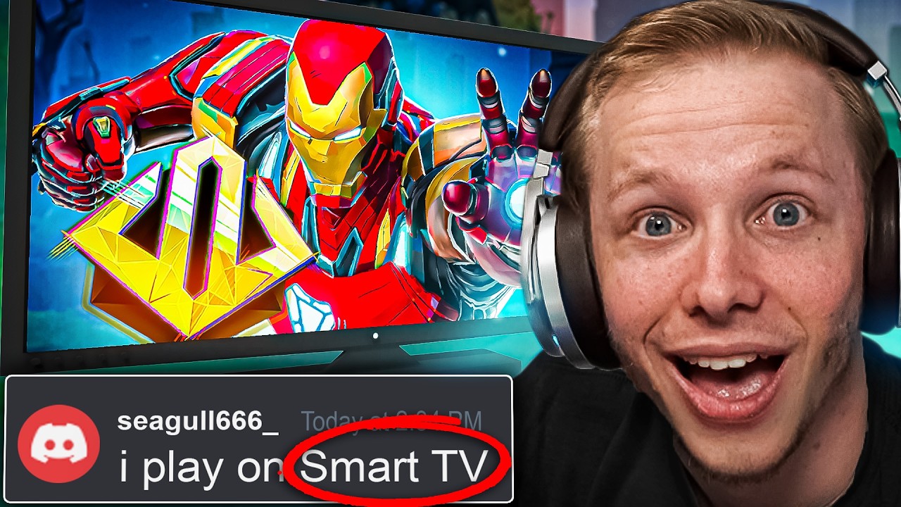 I Spectated A SMART TV Iron Man Player in Marvel Rivals 🤣
