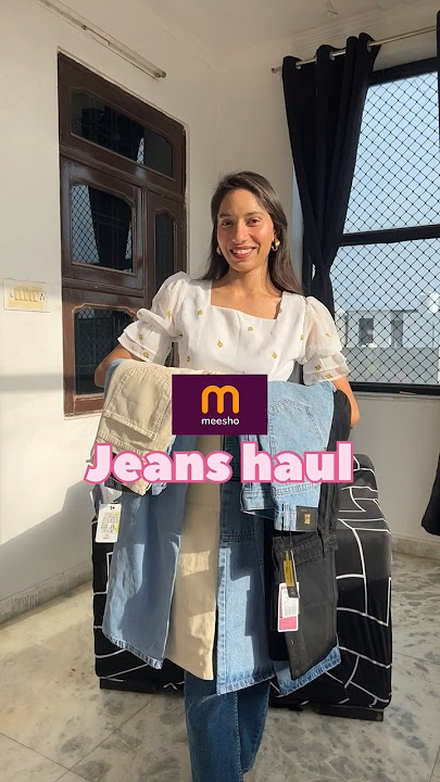 Comment “link” for link 🌸🤗 #jeans #meesho #haul #shorts #viral #meeshofinds