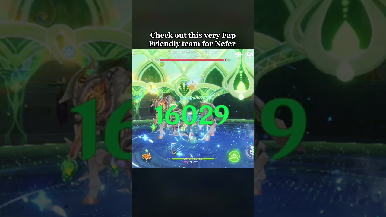 Very decent dmg without Lauma | Genshin impact