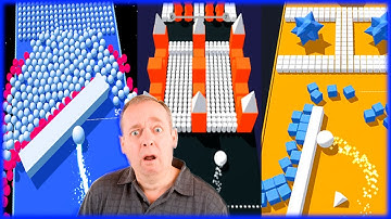 Color Bump 3d Walkthrough 🔴🔵🟡⚪ Part 1 Lvl 1-5 -||- Gameplay All Levels (iOS & Android)