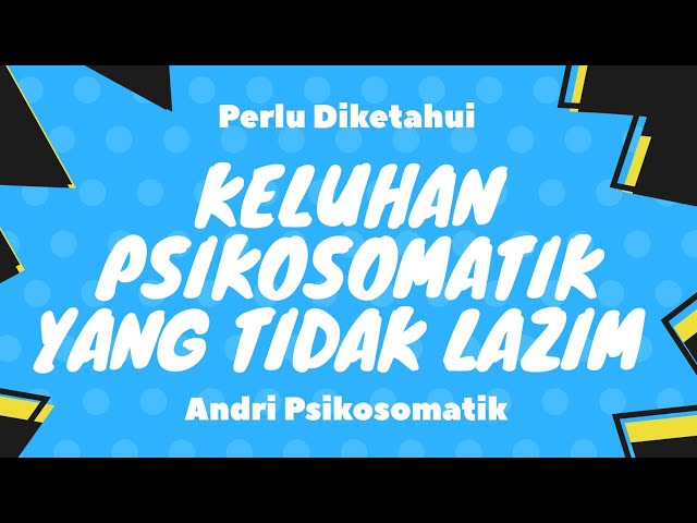 Badan Bergoyang? Pandangan Kabur? Telinga Berdenging? Inilah Keluhan Psikosomatik Yang Tidak Lazim class=