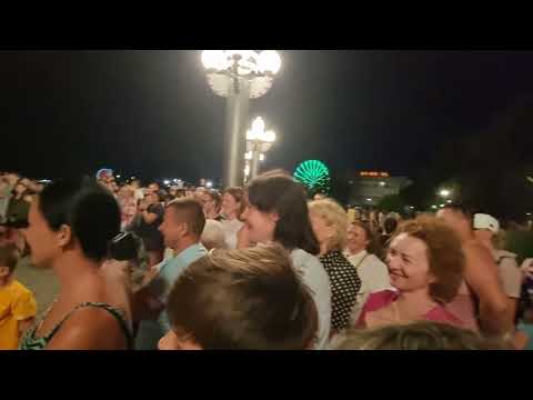 Опасное фаир шоу и не только на набережной Анапы. Смотреть до конца!!! Fire show