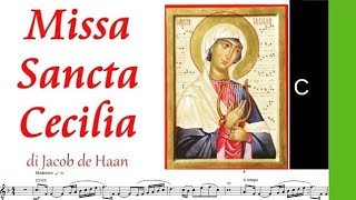 Missa Santa Cecilia (Jacob de Haan 2015), C-Instrument Play along