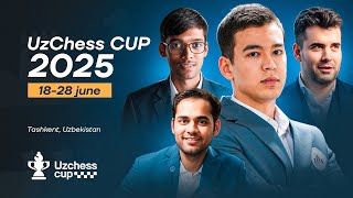 UzChess Cup 2025: Arjun v. Pragg & Nodirbek v. Ian Headline The Penultimate Rd 8
