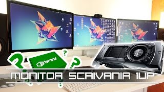 COLLEGARE PIU' MONITOR AL PC - SCRIVANIA - 1UP BOX REUP