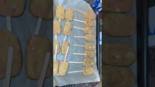 Come with me to make 1 dozen frosted animal crackers cake sickles