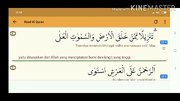 Al - Quran Sahabatku: Surah Taha Ayat 1 - 5 berserta Tulisan Rumi