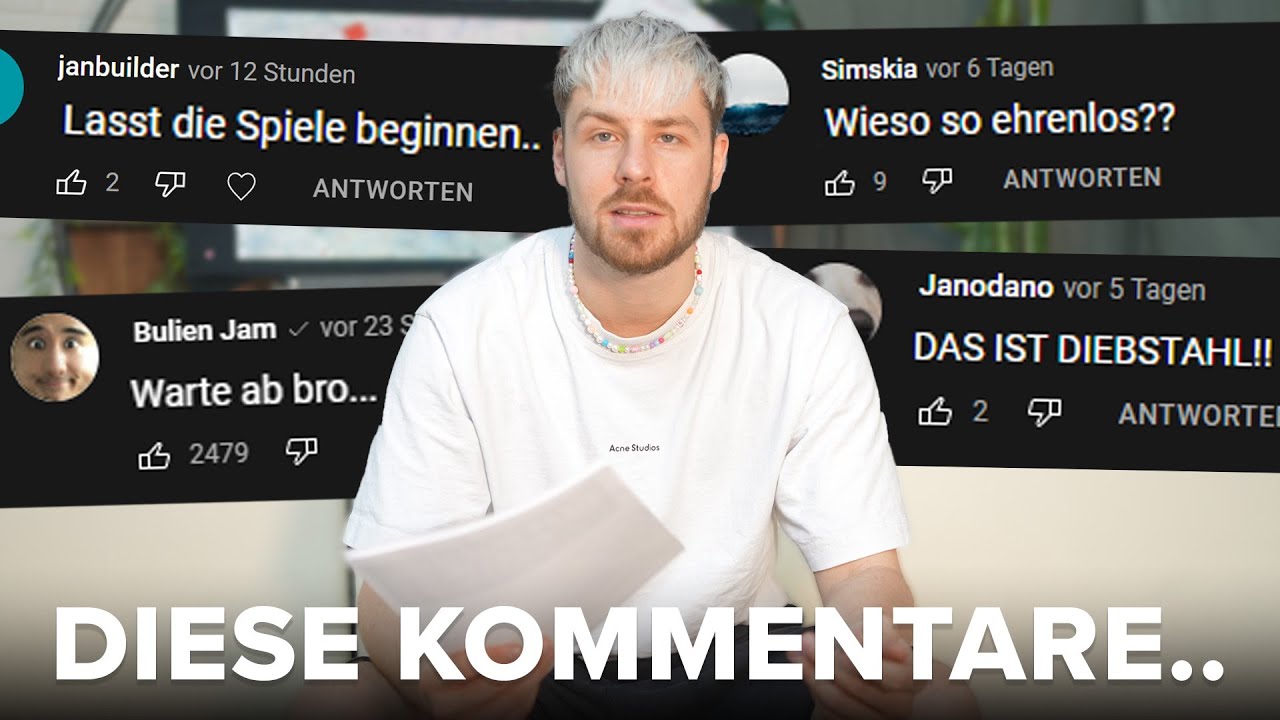 HATE Kommentare unter dem JULIEN BAM PlayButton Video 😭