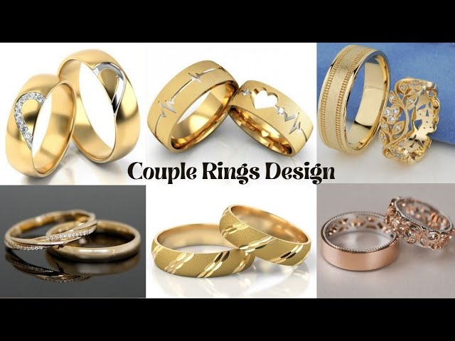 Gold Golden Couple Ring For Engagement at Rs 6000 in Jaipur | ID:  23188252491