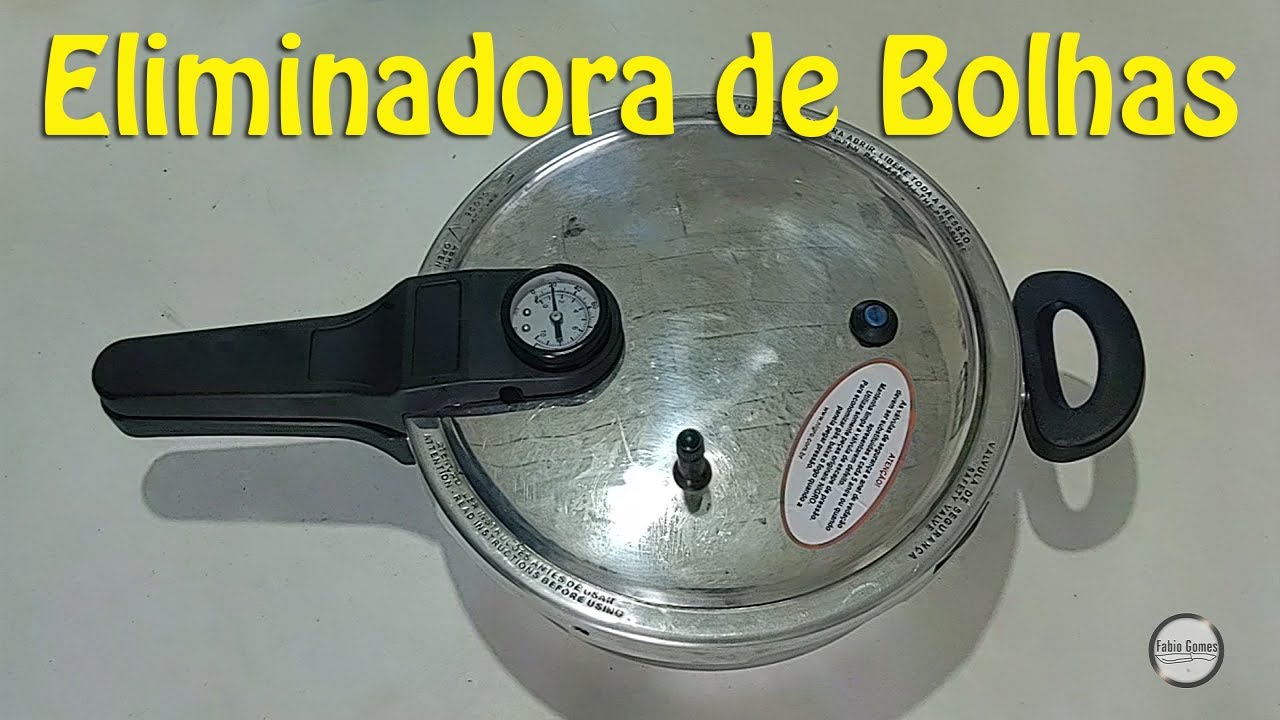 Panela Eliminadora de Bolhas