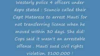 Celebrity Westerly Sun Newspaper - Editors - Reporters - RI "Sued" By Mauti Profile