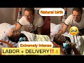 Emotionalrawunmedicated natural birth vlog no epidural