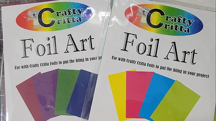 NEW Colored Toner Sheets for Foiling!