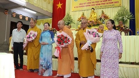 VIDEO: Ngày 10/01/2023 BTS GHPGVN tỉnh tổ chức Hội nghị Tổng kết công tác Phật sự năm 2022