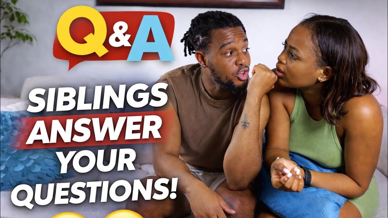 We Answer Awkward Questions | Sibling Edition #SiblingsQnA #BrotherAndSister #qna 