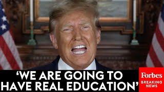 BREAKING NEWS: Trump Unveils Attack Plan On DEI, 'Marxist Maniacs And Lunatics' In Higher Education