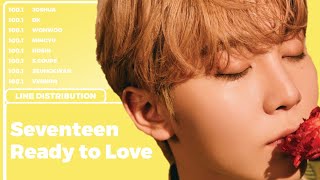 [REQUESTED] Seventeen - Ready to Love (line distribution)