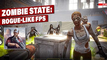 Zombie State Rogue Like FPS Gameplay | Zombie State Rogue Like FPS Download For (Android & iOS)