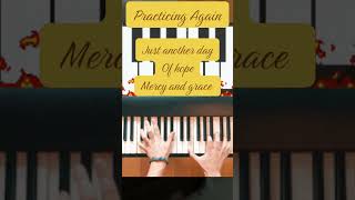BEGINNER PIANO PRACTICE #prayerandpurpose #love #piano #gladness #christiansongs
