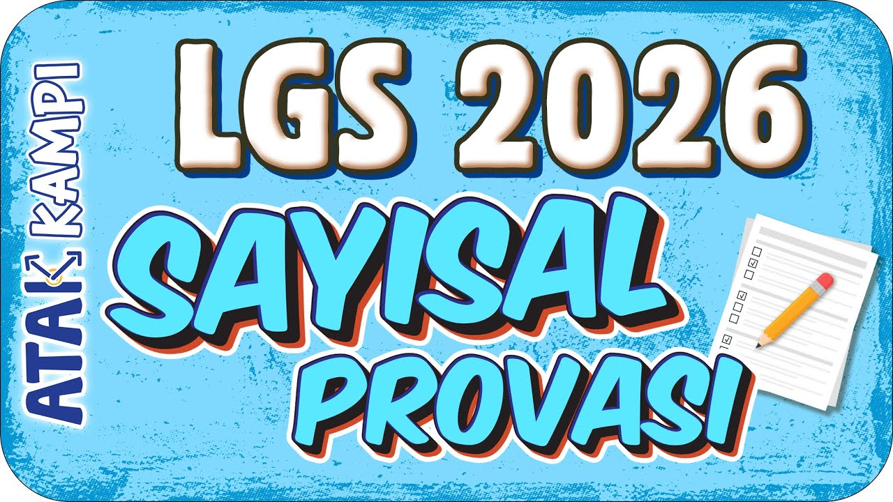 2026 LGS Sayısal Atağı Başlıyor! ✍🏻 8. Sınıf ATAK KAMPI #2026LGS