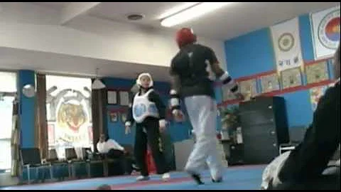 Sam Forsythe- training a jr black belt