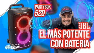 JBL PartyBox 520: ¡Todo sobre sus funciones y sonido!