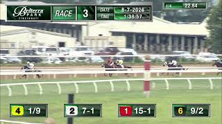 RACE 3 PROGRAM 8 7 2026