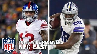 Top 5 Wide Receivers in the NFC East | Total Access | NFL Network