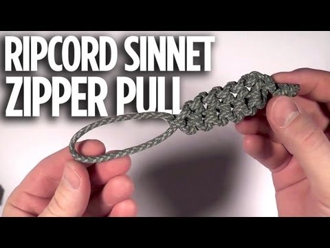 Ripcord Super Sinnet: 550 Paracord Bracelet Tutorial 