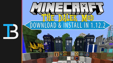 How To Download & Install The Dalek Mod in Minecraft 1.12.2 (Play Doctor Who in Minecraft!)