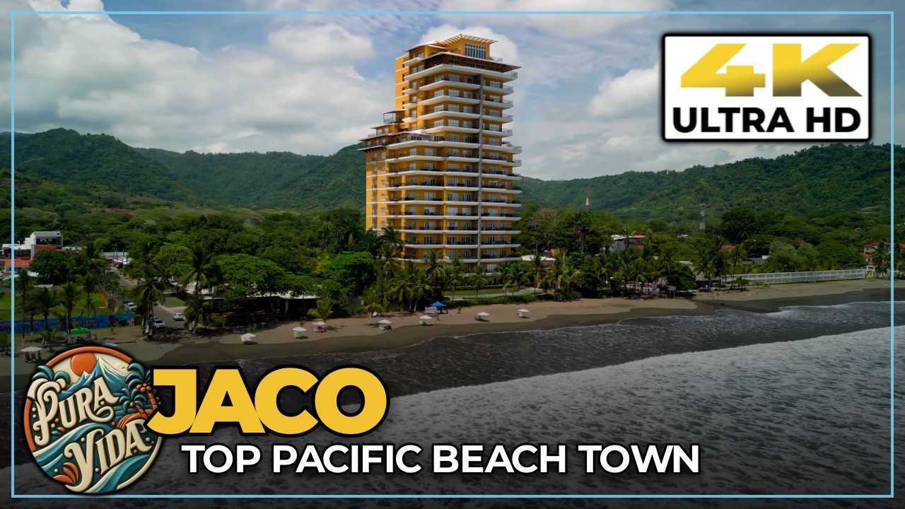 [4K] TOUR Of Jaco, Costa Rica Beaches, Shopping, And ... - YouTube