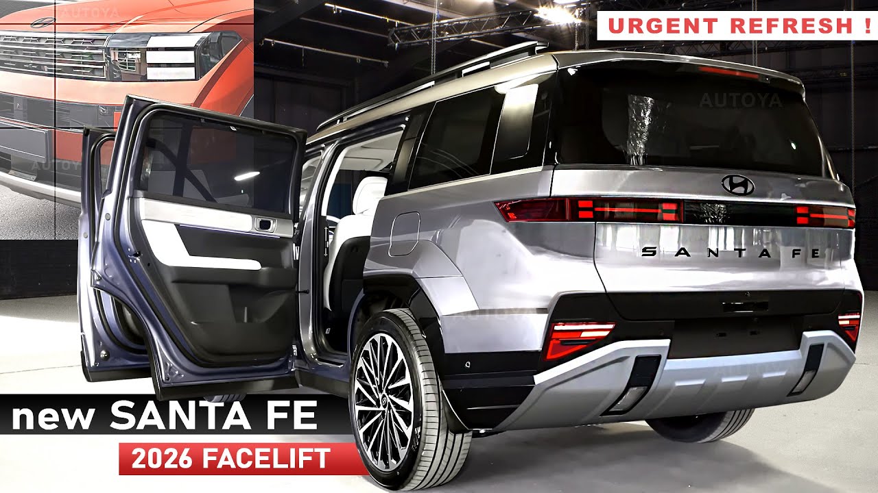 Hyundai Santa Fe 2026 Facelift - Urgent Redesign After Sales Drop!