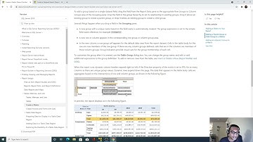 SSRS - 10. Matrix Report