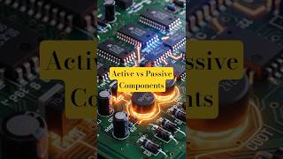 Day 25/365, Active vs Passive Components 😱 #electronics #shorts