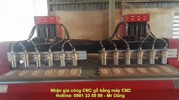 Nhận Gia Công Chạm Khắc Gỗ CNC Giá Rẻ Ở Tại Sài Gòn
