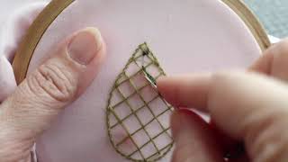 LATTICE STITCH TUTORIAL FOR BEGINNERS