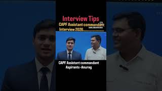 CAPF Assistant commandant Interview tips #nda #viral #ytshorts #yt #trending #upsc #guidance #upsc