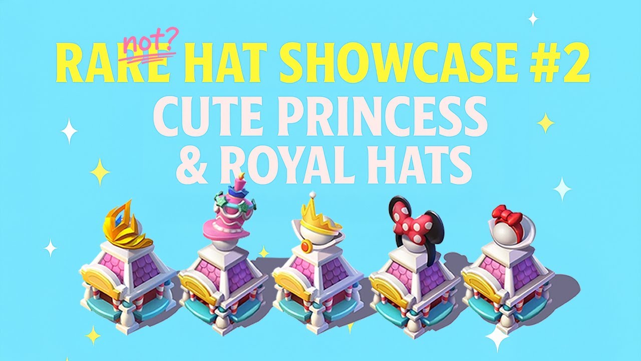 DMK Princess Hats P.2: Royal Fashion Showcase! - YouTube