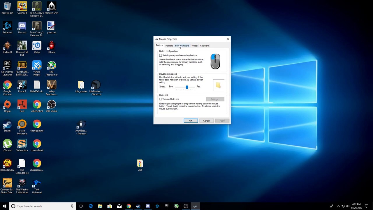 How To Completely Turn Off Mouse Acceleration In Games And Windows 10 Youtube