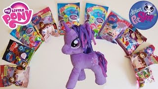 My Little Pony, Littlest Pet Shop, Twilight Sparkle Plush, Fashem, Blind Bags, Unboxing