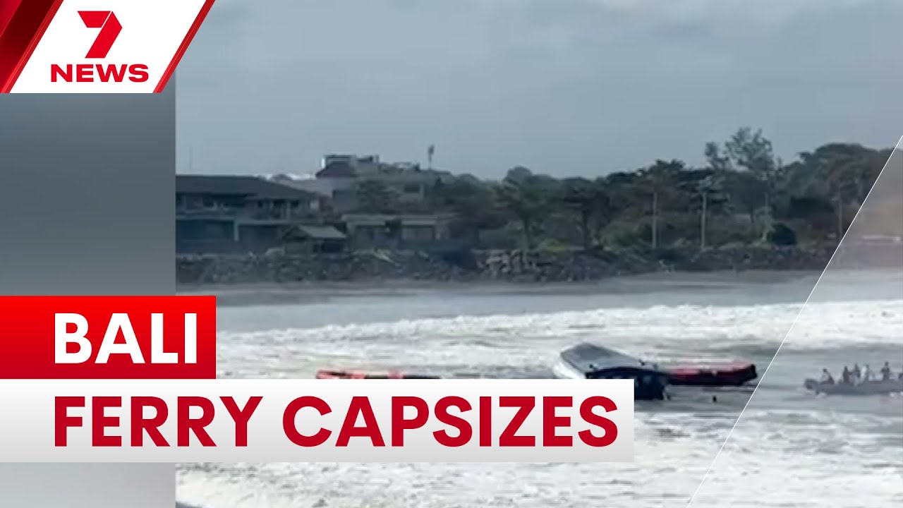 Young Australians survive Bali ferry disaster | 7NEWS