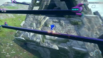 Sonic Frontiers | Grinding Animation glitch