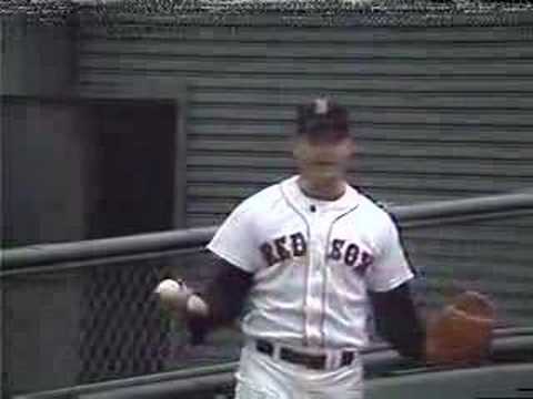 Roger Clemens Knocks Charles (WBCN-Boston) Laquidara's Head Off!