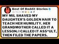 My MIL Shaved My Daughter’s Golden Hair To Teach Her Humility. Her...