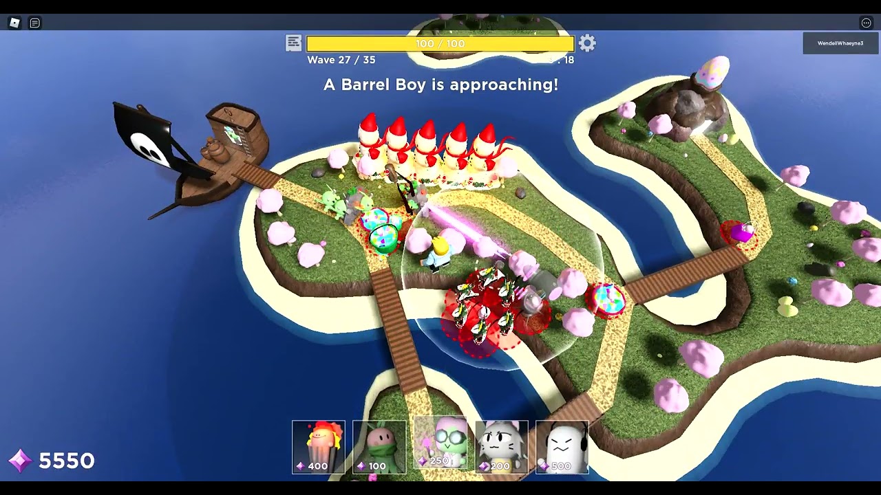 How to Beat Pirate Invasion (Tower Heroes Weekly Challenge) Roblox