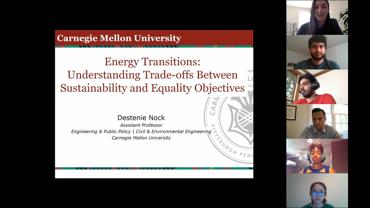 Understanding Trade-offs Between Sustainability and Equality with Dr. Destenie Nock